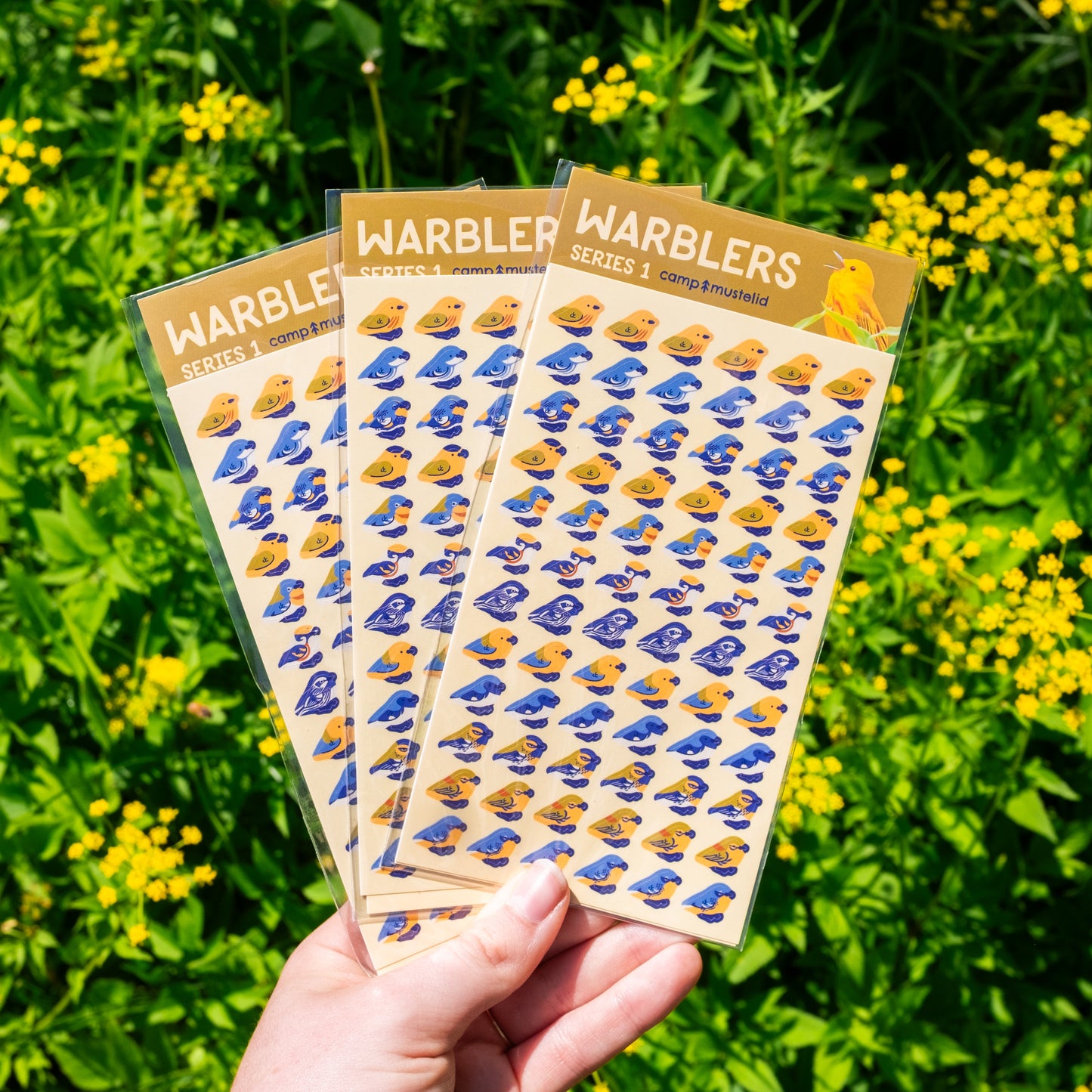 Warbler Sticker Sheet
