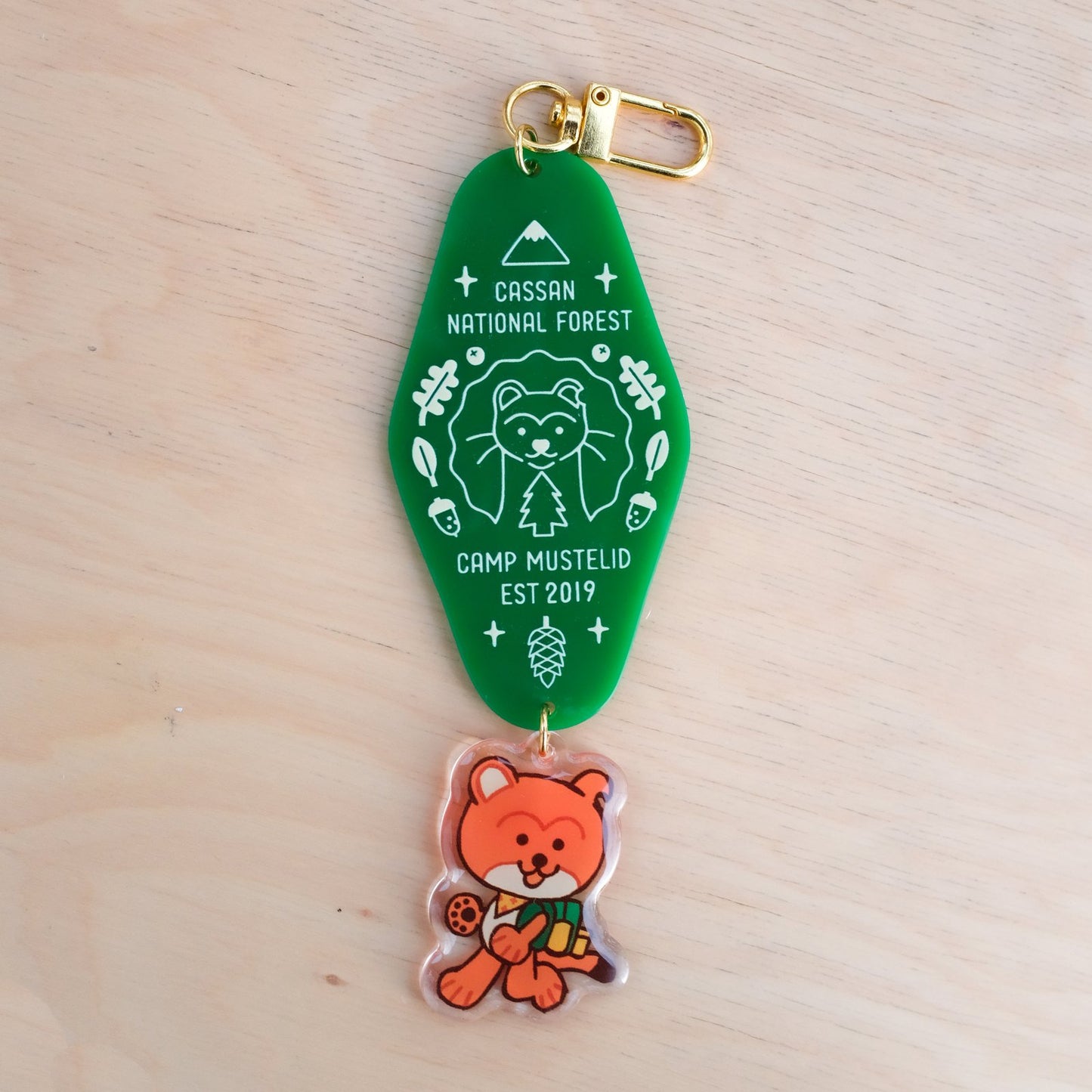 Cabin Keytag Keychain