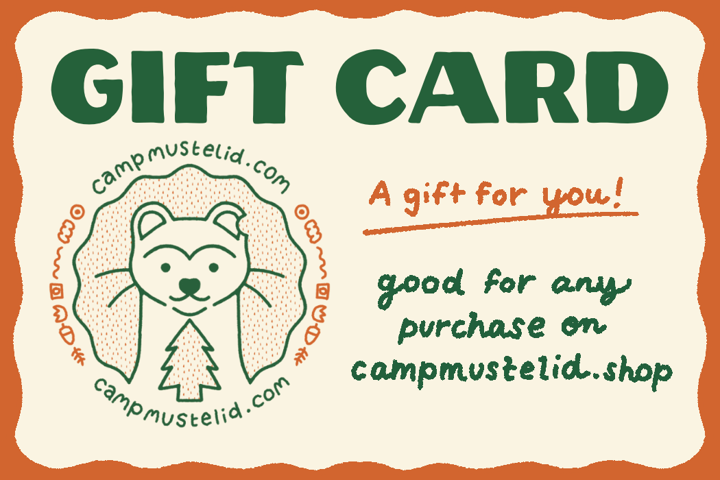 Camp Mustelid Digital Gift Card