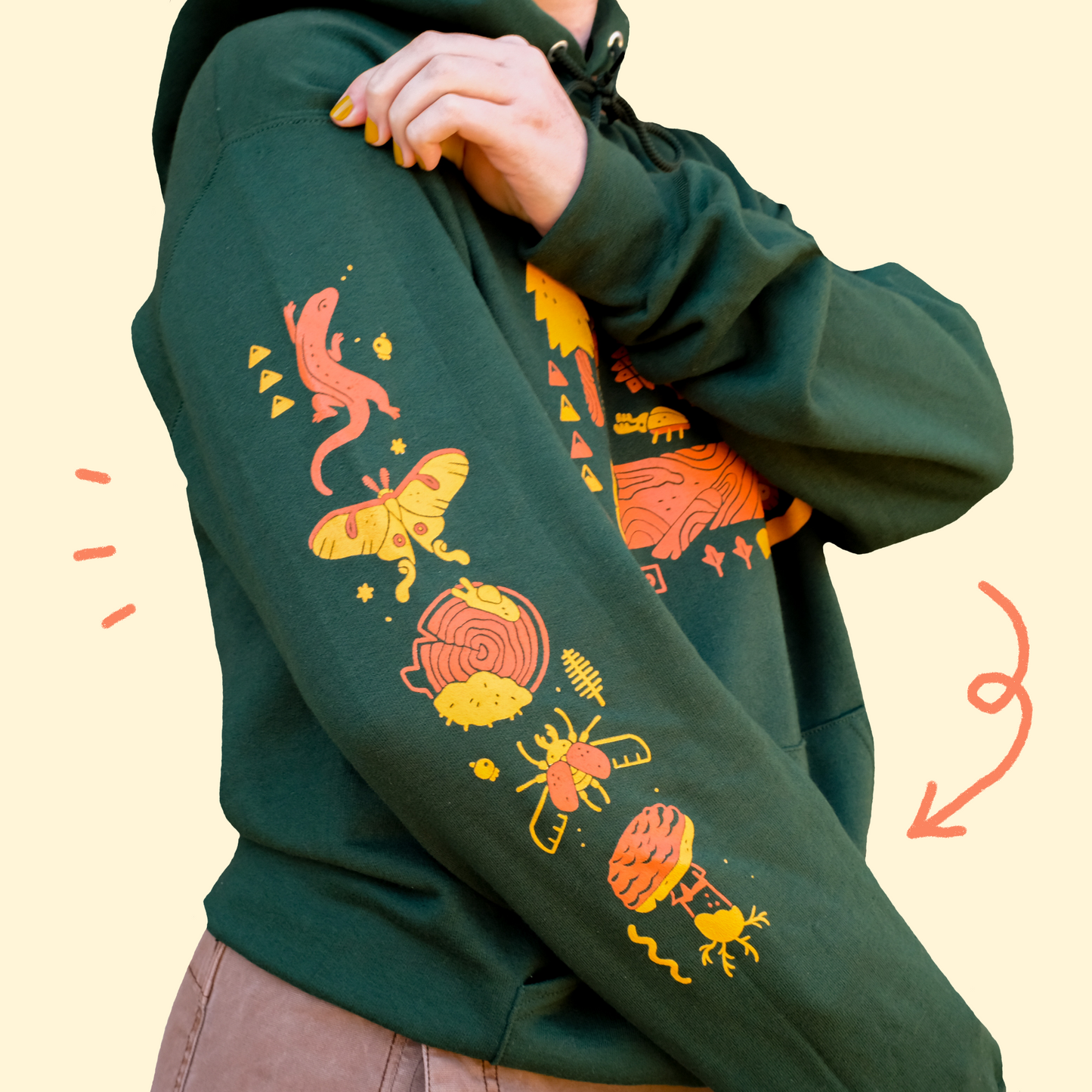 Tamarack Forest Hoodie