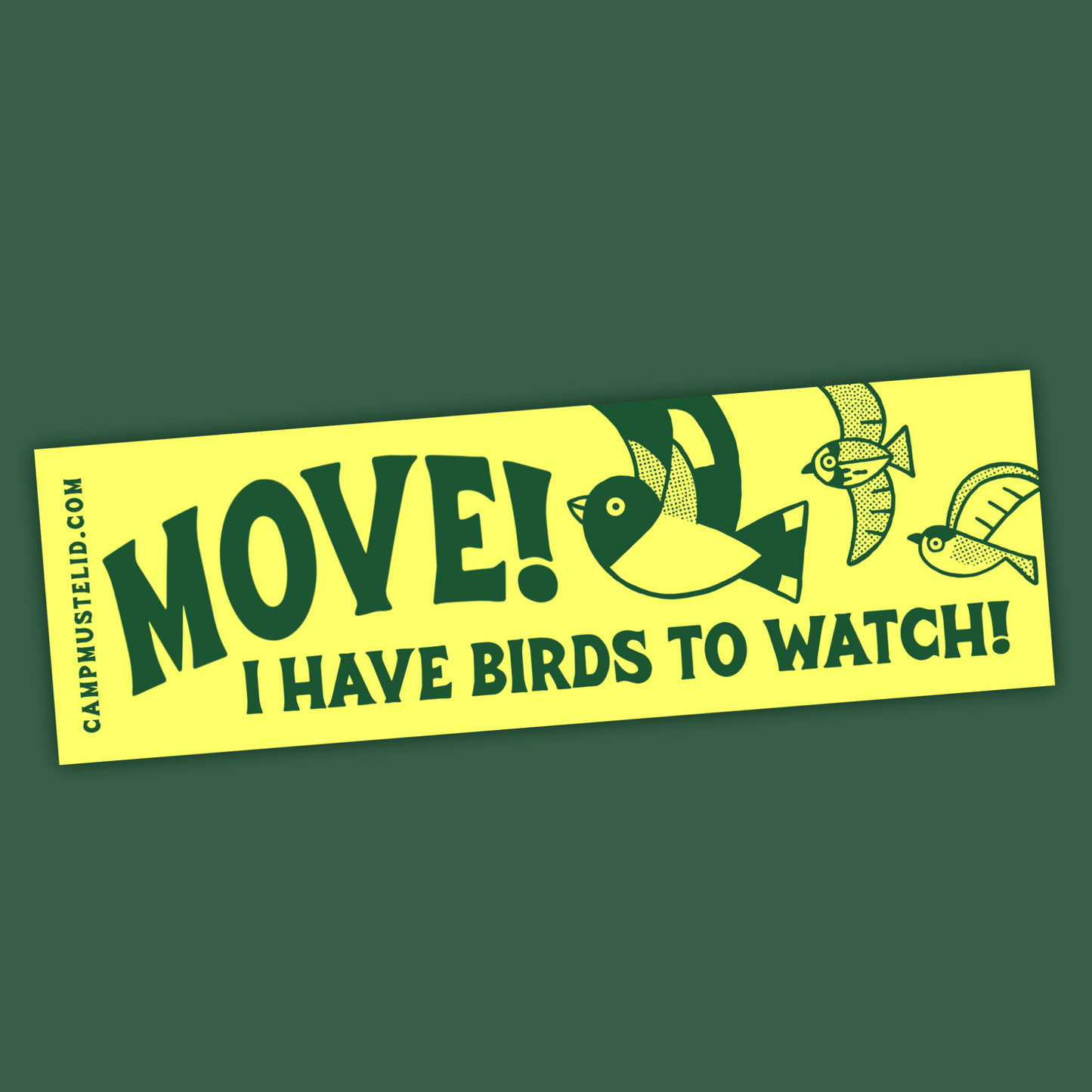 Bird Watching Bumper Sticker