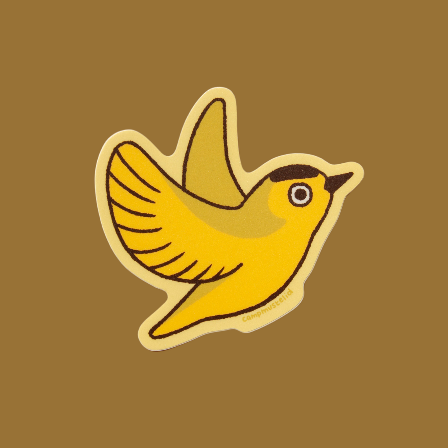 Wilson's Warbler Sticker