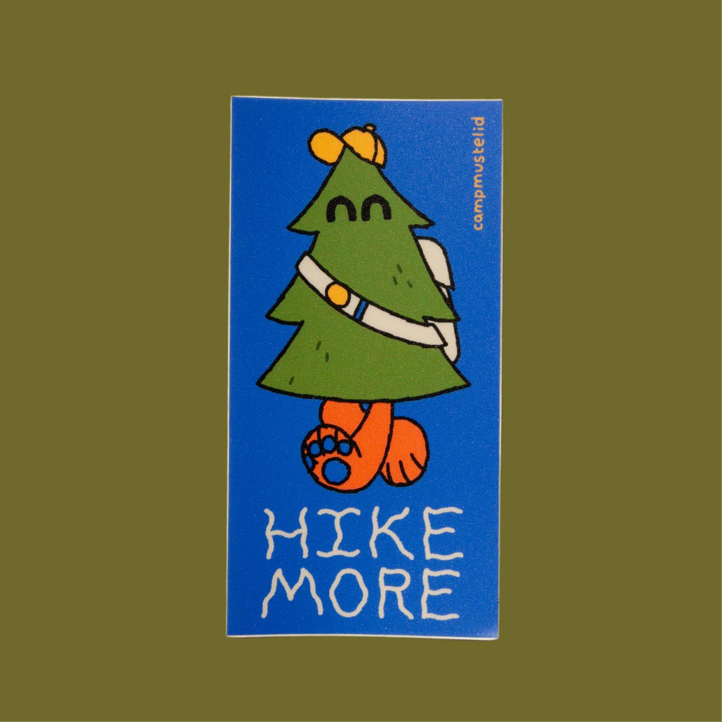 Hike More Sticker