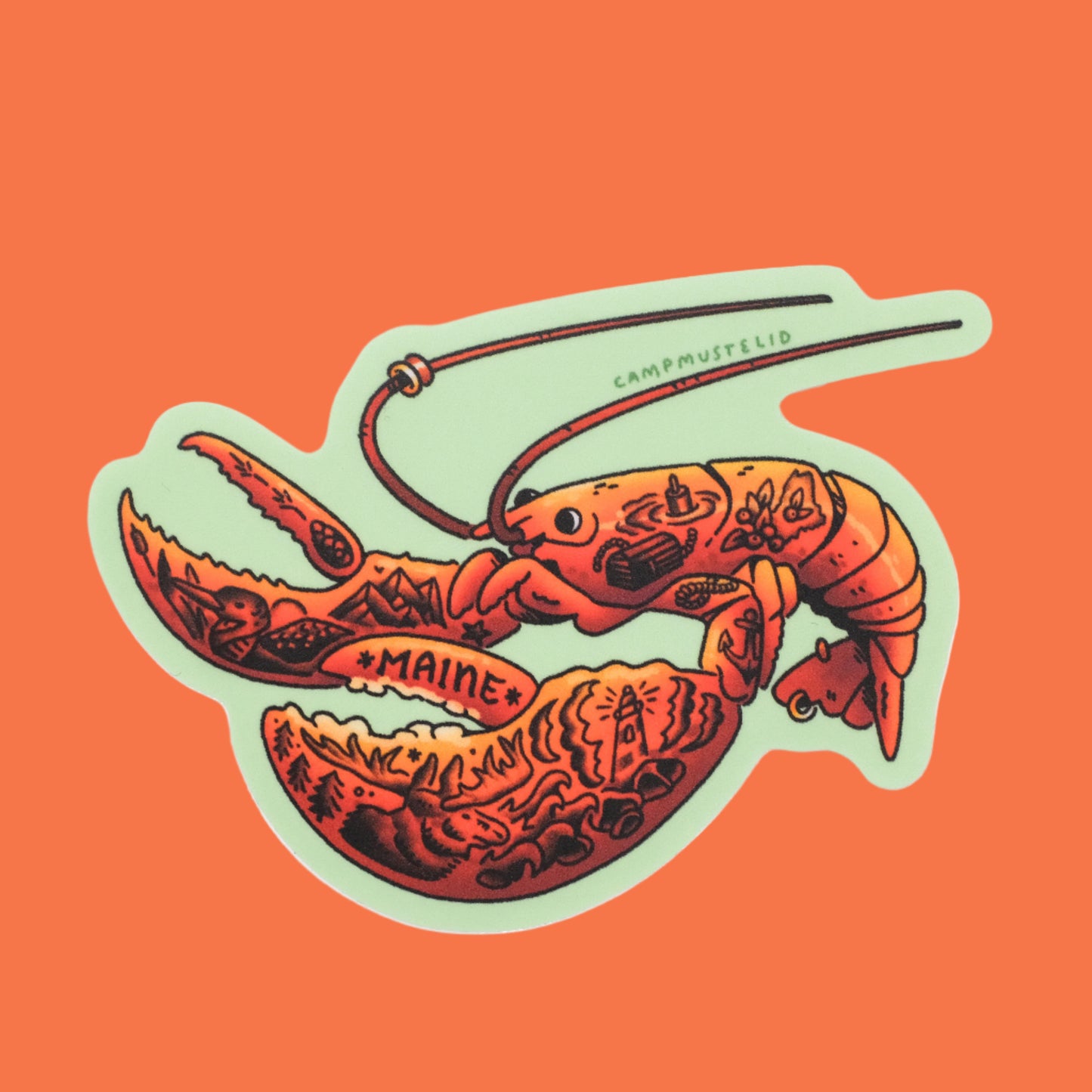 Lobster Sticker