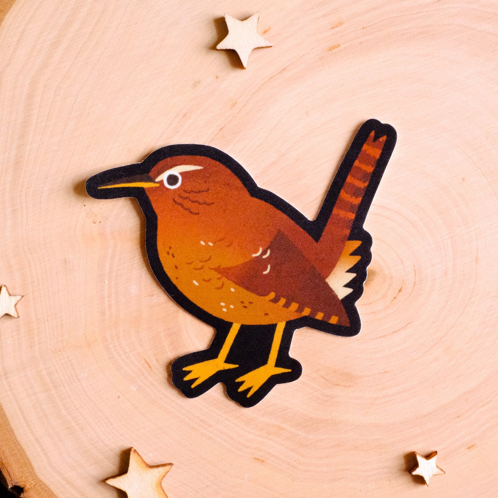 Wren Sticker Wren Sticker – Camp Mustelid