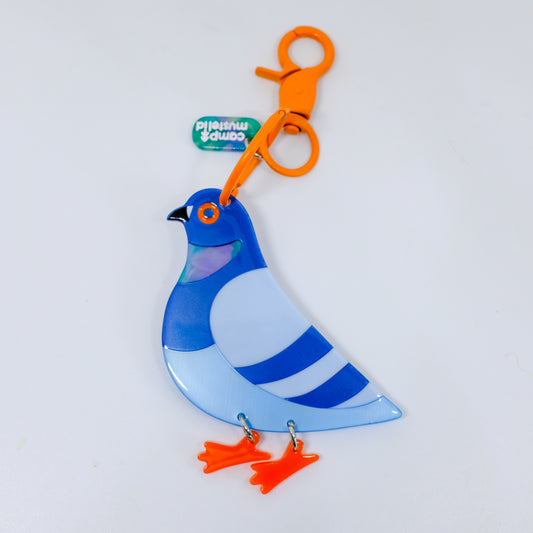 Dangly Pigeon Bag Charm