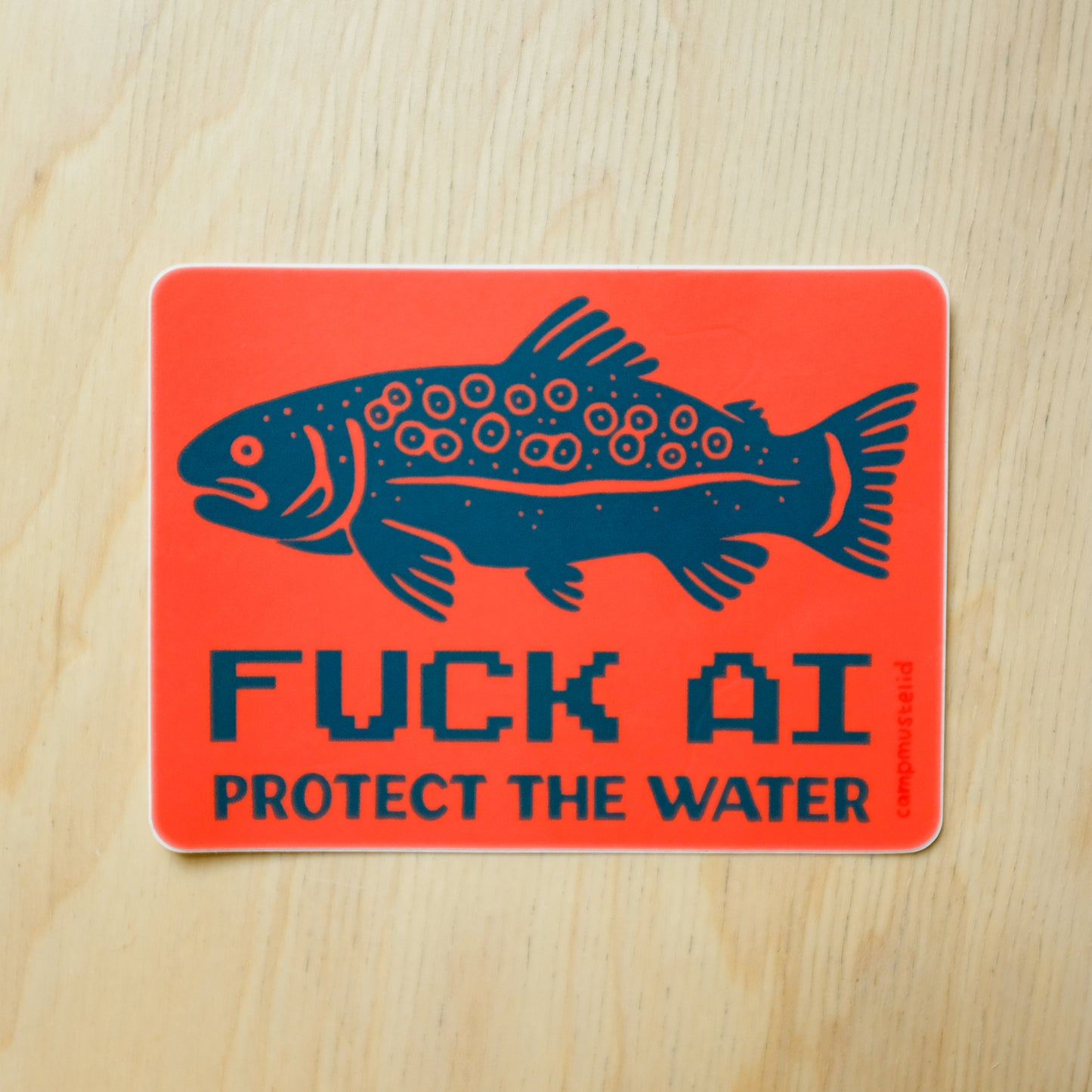 Protect The Water Sticker
