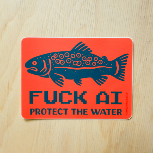 Protect The Water Sticker