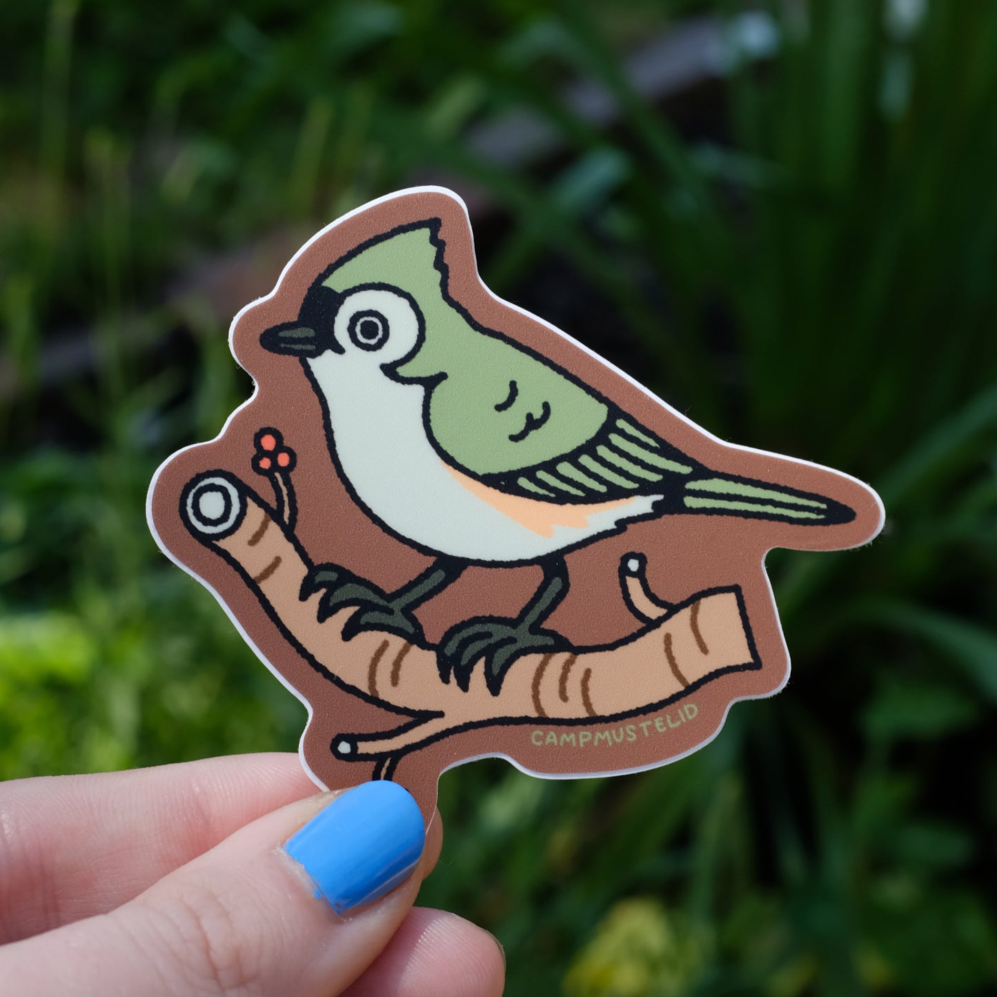 Tufted Titmouse Sticker