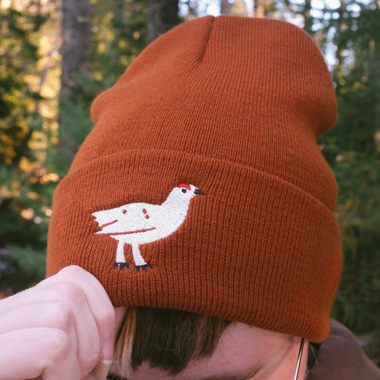 Winter Ptarmigan Beanie