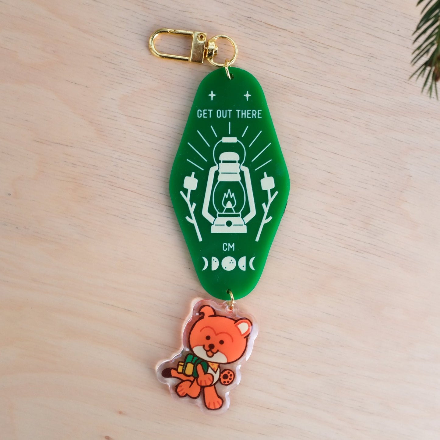 Cabin Keytag Keychain 