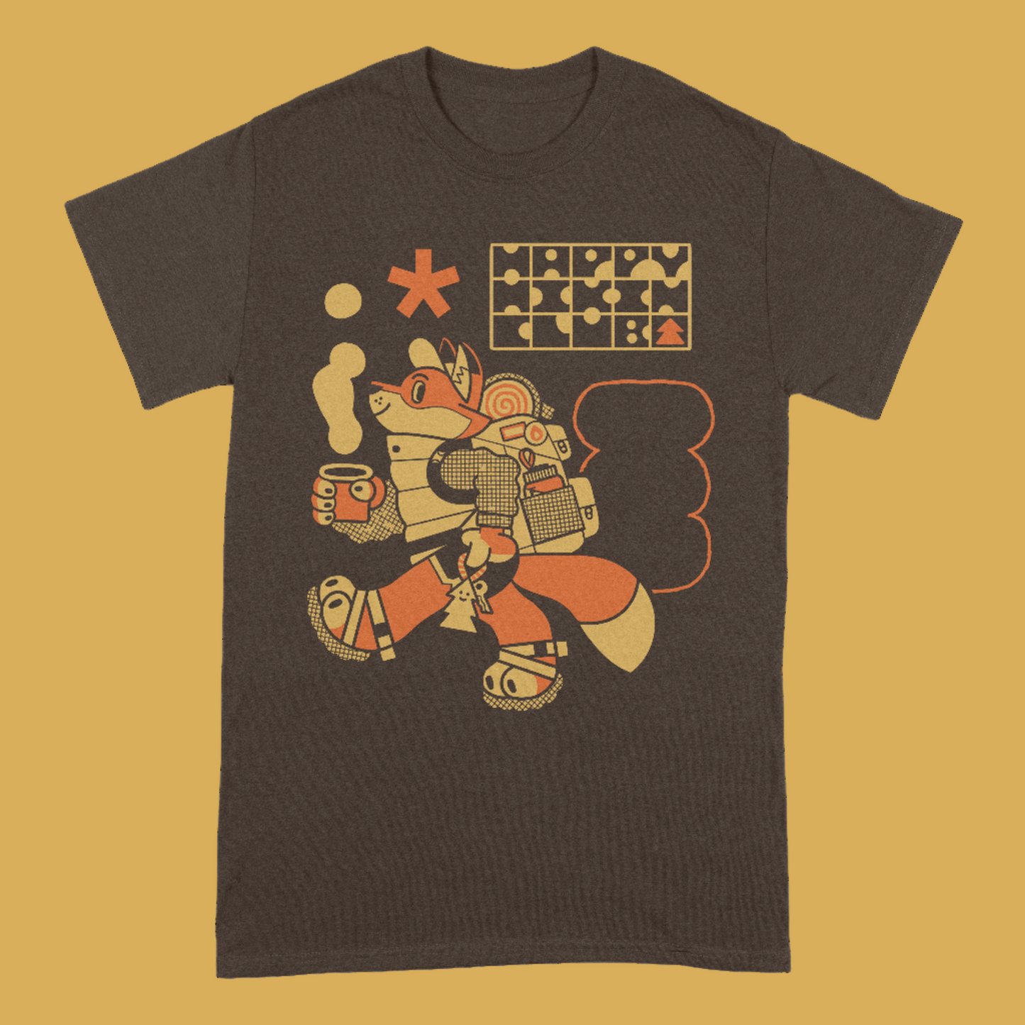 Happy Hiking Fox Tee PREORDER
