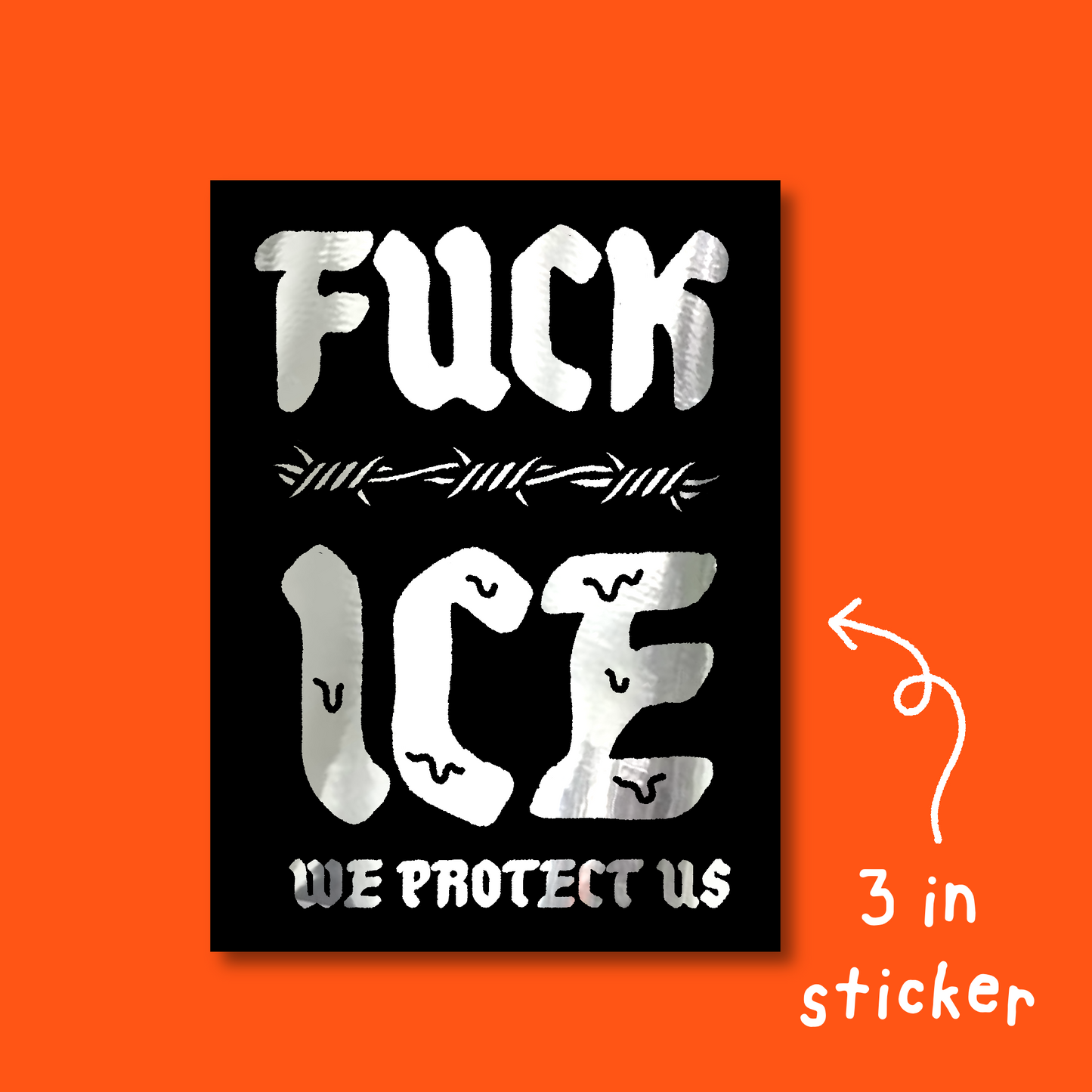 We Keep Us Safe Sticker