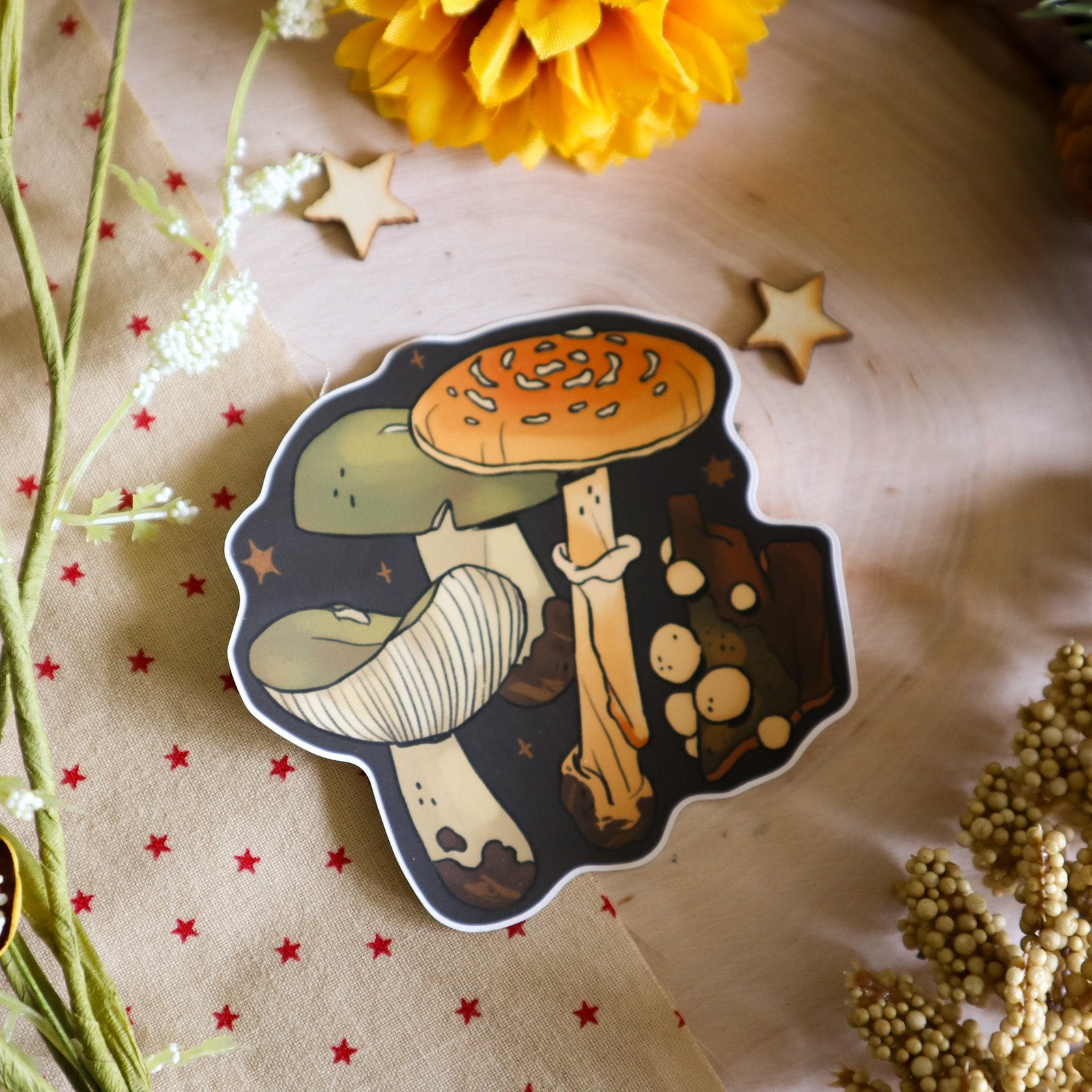 Mushroom Sticker