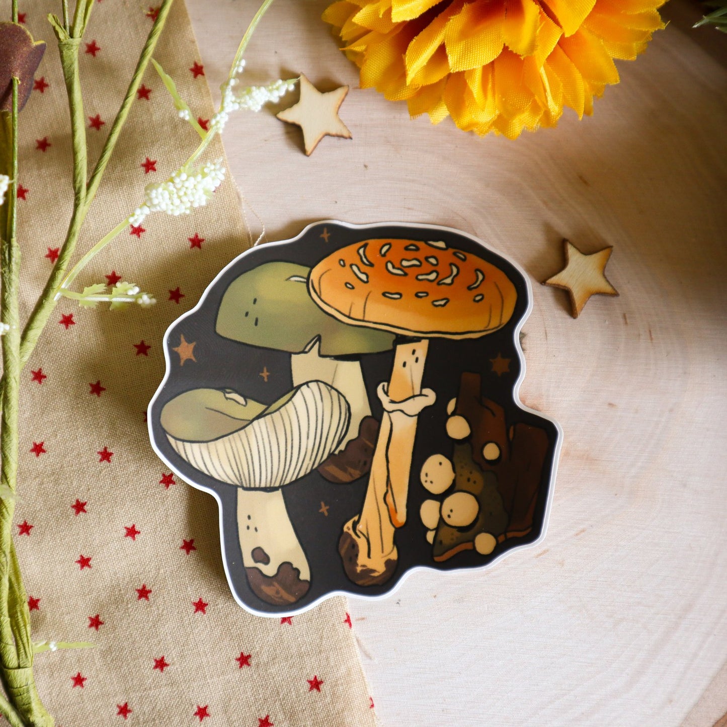 Mushroom Sticker