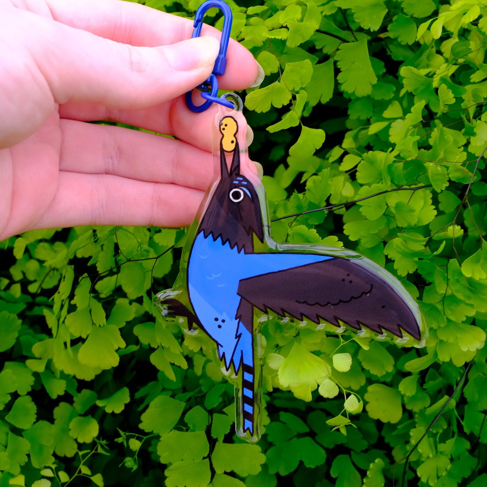 Jays of East and West Acrylic Keychain