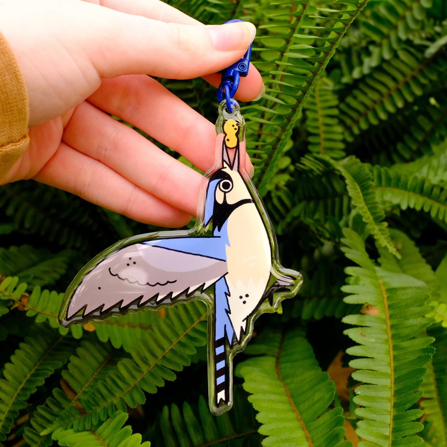 Jays of East and West Acrylic Keychain