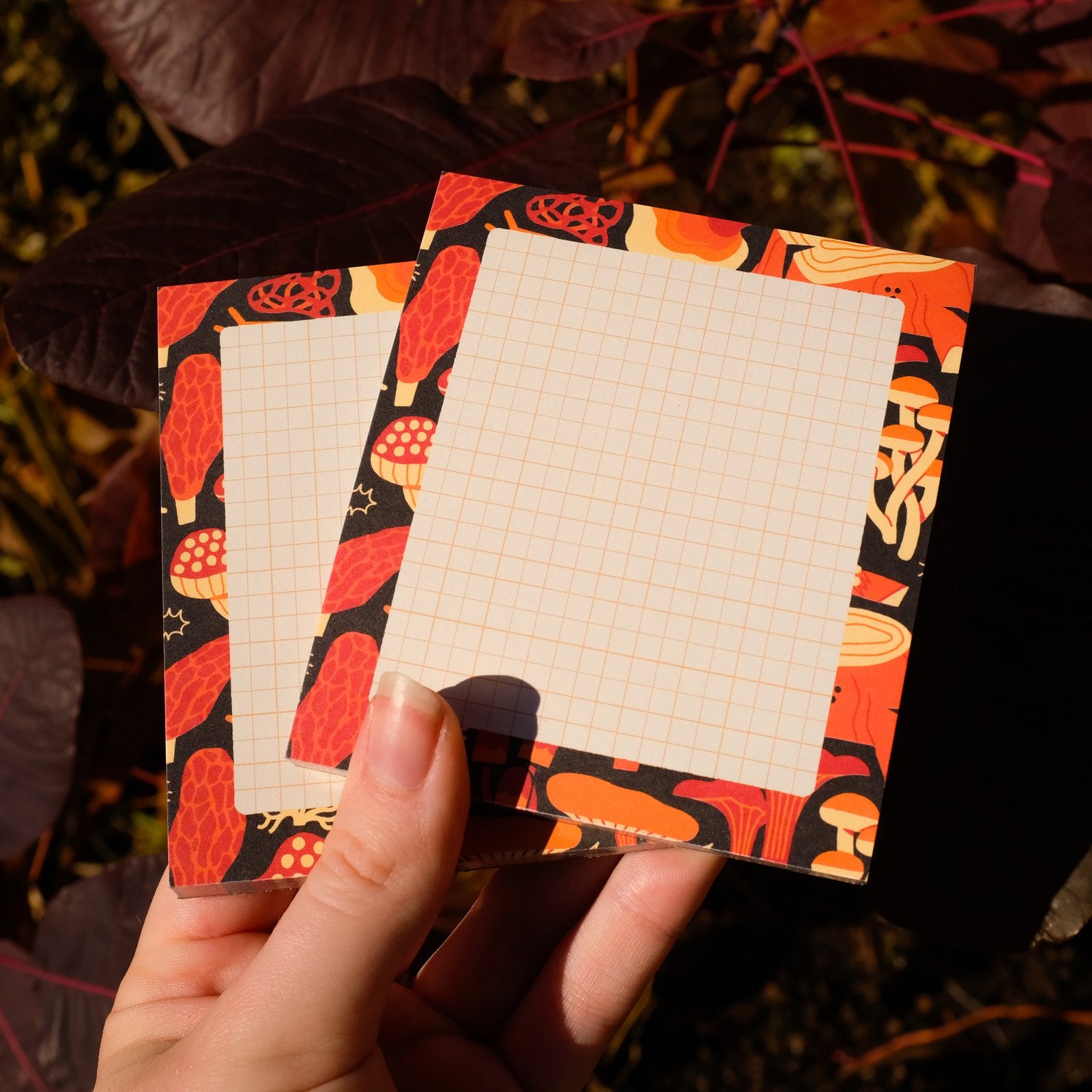 Mushroom Memo Pad