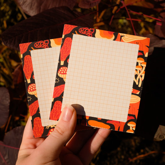 Mushroom Memo Pad