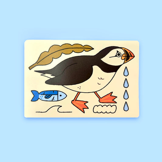 Puffin Paraphernalia Sticker