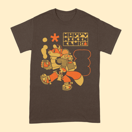 Happy Hiking Fox Tee PREORDER