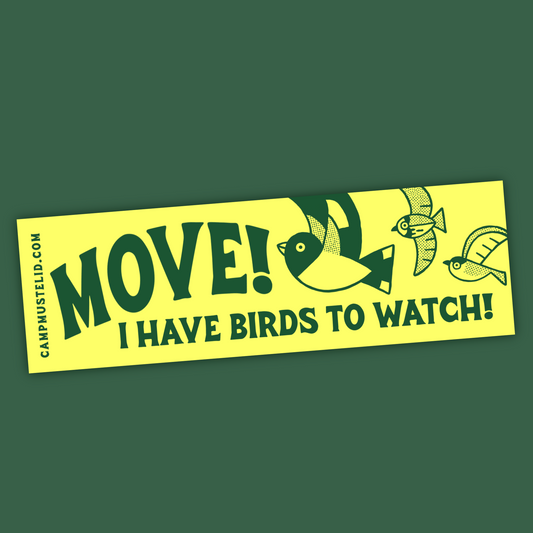 Bird Watching Bumper Sticker