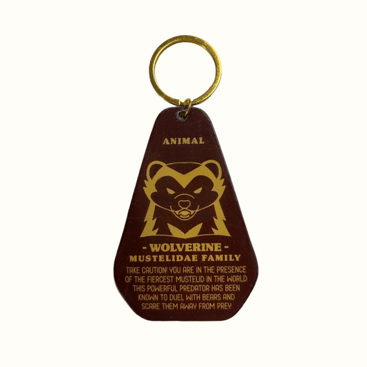 Wolverine Track Keychain