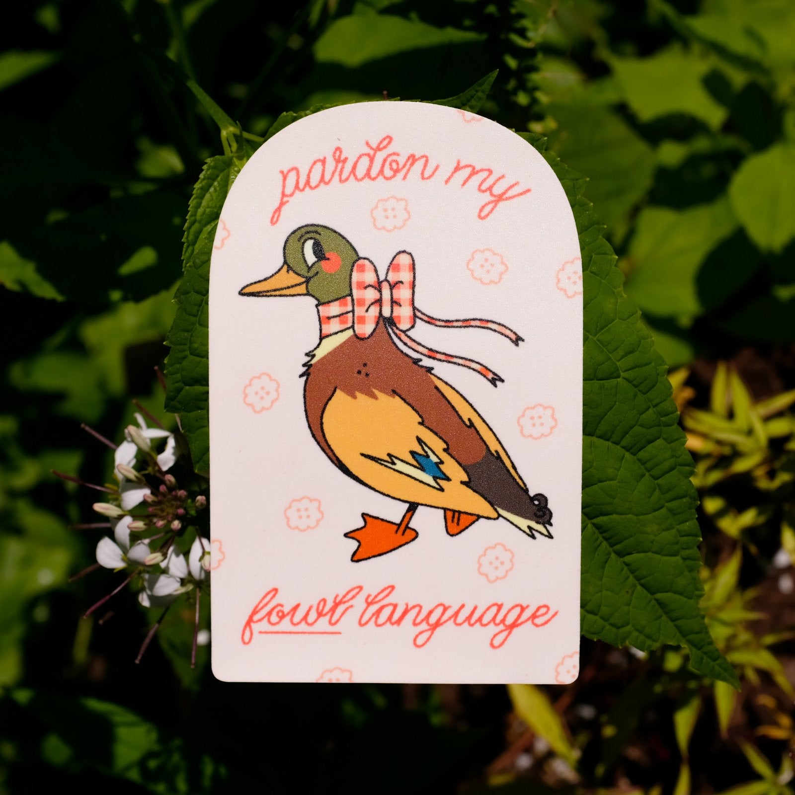 Fowl Language Sticker