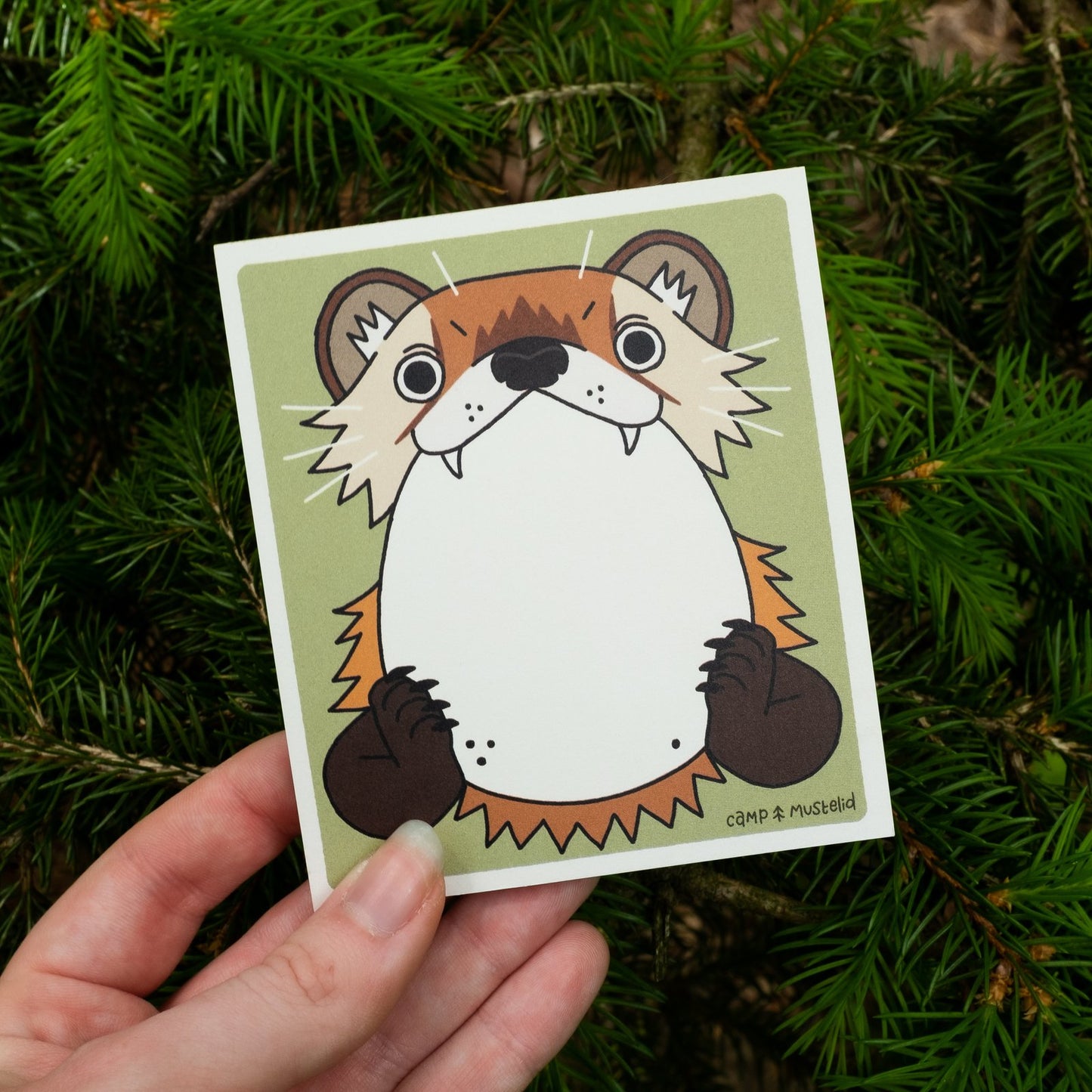 Marten Egg Memo Pad