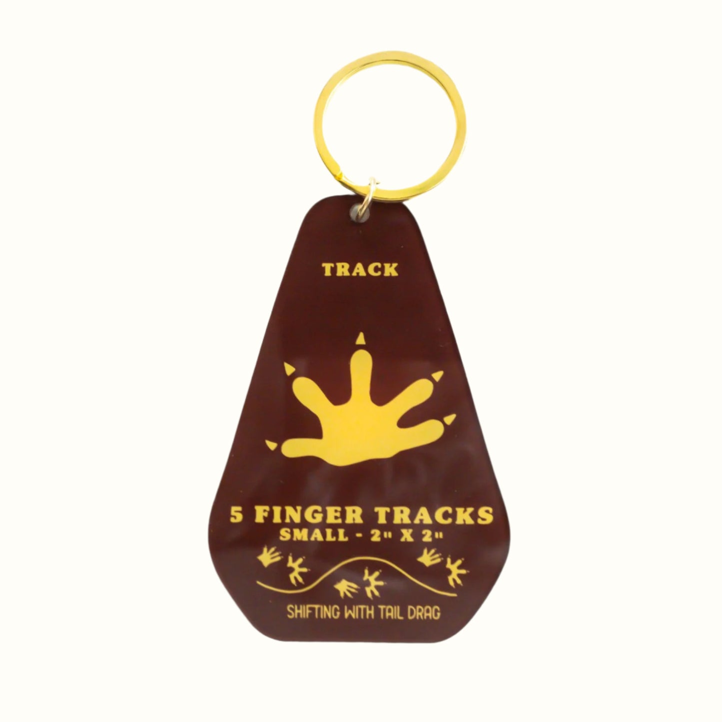 Possum Track Keychain