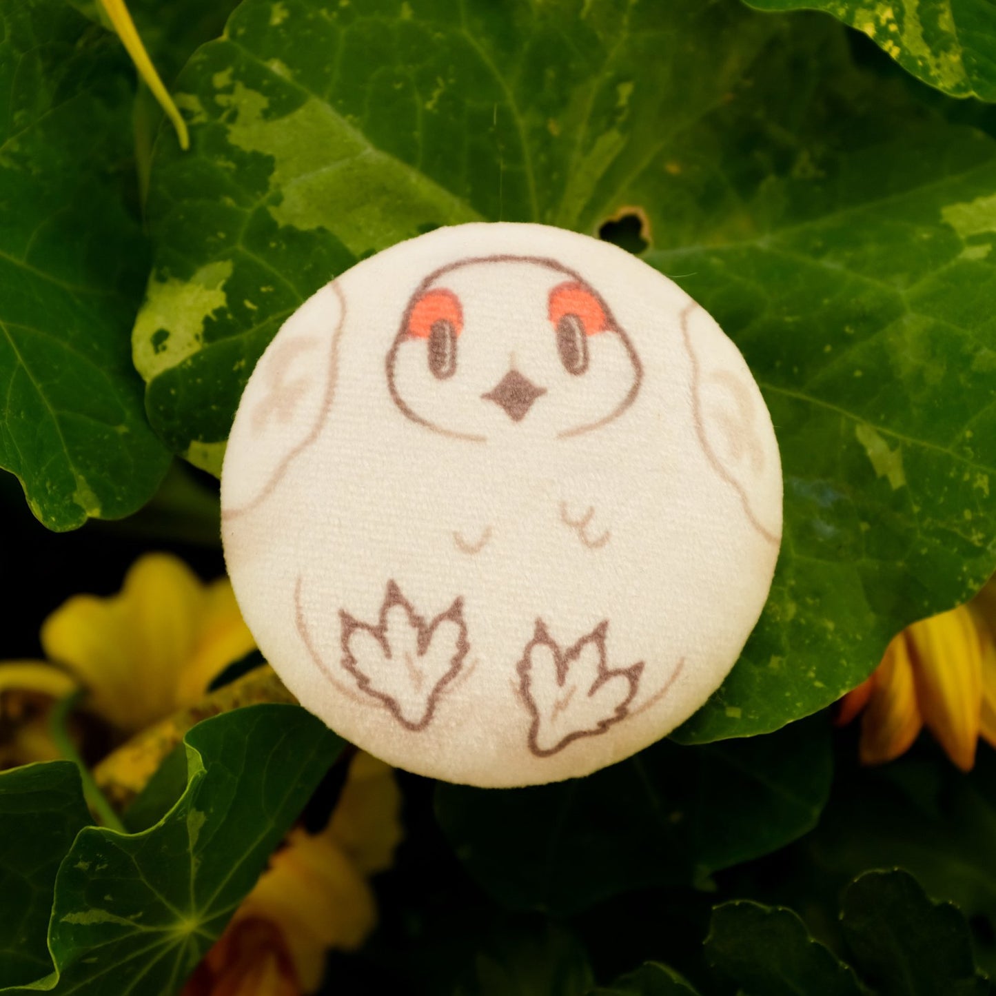 Ptarmigan Plush Button